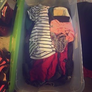 jackets, hoodies, camisoles, t-shirts &sweatpants